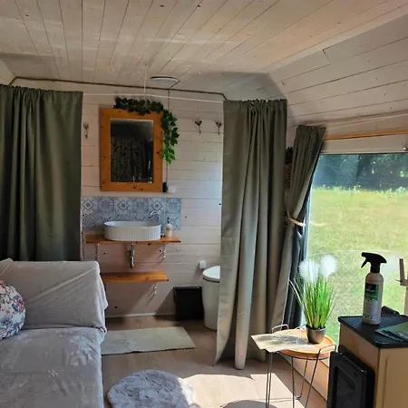 Apartment Bauwagen Bohostyle